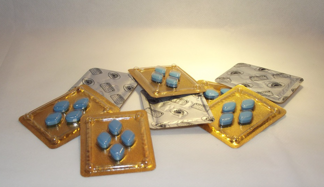 modré tabletky